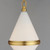 Giza 7.5 Inch Mini Pendant – Satin Brass