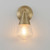 Hargreaves 6 Wall Sconce - Natural Aged Brass