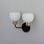 Coraline 14.5 Wall Sconce - Bronze / Satin Brass