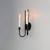 Tux 8.75 Wall Sconce - Black