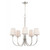 Shelter 27 Inch Chandelier – Satin Nickel