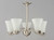 Vital 23 Inch Chandelier – Satin Nickel