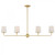 Bristol 48 Inch Linear Pendant – Satin Brass