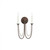 Plumette 14 Wall Sconce - Chestnut Bronze