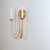 Plumette 14 Wall Sconce - Gold Leaf