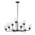 Acadia 34.75 Inch Chandelier – Black