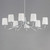 Durham 34.25 Inch Chandelier – Polished Chrome