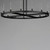 Ovation 47 Inch Chandelier – Black