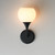 Neve 6 Wall Sconce - Black