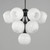 Neve 27.5 Inch 10 Light Pendant – Black