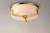 Dart 14 Inch Flush Mount Light – Satin Brass