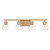 Geode 31.25 Inch Bathroom Vanity - Natural Aged Brass