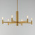 Emana 25.5 Inch Chandelier – Natural Aged Brass