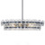 Loren 42 Inch 8 Light Multi-Tier Chandelier – Gunmetal