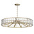 Odeon 4 Inch Chandelier – Golden Silver