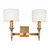 Fairmont 18 Wall Sconce - Natural Aged Brass