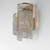 Fontaine 10 Wall Sconce - Golden Silver