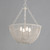 Cestino 21 Inch Invert Bowl Pendant – Weathered White