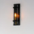 Capitol 4.5 Wall Sconce - Black / Antique Brass