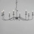 Padrona 48.5 Inch Chandelier – Black Oxide