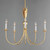 Paloma 26 Inch Chandelier – Gold Leaf