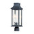 Vicksburg 6.75 Inch Outdoor Post Lantern – Black