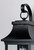 Vicksburg 6.75 Inch Outdoor Wall Lantern – Black