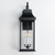 Vicksburg 9.5 Inch Outdoor Hanging Lantern – Black