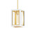 Neoclass-Outdoor Pendant - White/Gold