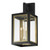12 Inch Outdoor Wall Sconce – Black / Gold