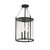 Belfry-Outdoor Pendant - Black