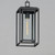 Cabana-Outdoor Pendant - Black