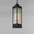 Triform-Outdoor Pendant - Black / Antique Brass