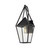 Bavaria 8 Inch Outdoor Wall Lantern – Black