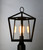 Artisan 8 Inch Outdoor Post Lantern – Black