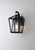 Artisan 7 Inch Outdoor Wall Lantern – Black