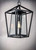 Artisan 12 Inch Outdoor Hanging Lantern – Black