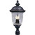 12 Inch Outdoor Post Lantern – Oriental Bronze
