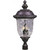 Carriage House DC 14 Inch Outdoor Post Lantern – Oriental Bronze