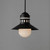 Outdoor 12 Inch Pendant – Black