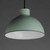 Rockport 12 Inch Semi Flush Mount Light – Sage Green