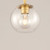 Branch 7 Wall Sconce - Natural Aged Brass