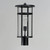 Clyde Vivex 9 Inch Outdoor Post Lantern – Black