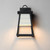 Shutters 7.5 Inch Outdoor Wall Lantern – Black