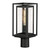 Cabana VX 7 Inch Outdoor Post Lantern – Black