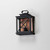 Yorktown VX 8.5 Inch Outdoor Wall Lantern – Black/Aged Copper