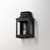 Savannah VX 7.75 Inch Outdoor Wall Lantern – Black Oxide