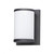 Barrel 6.75 Inch Outdoor Wall Lantern – Black