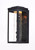 Salon LED 6 Inch Outdoor Wall Lantern – Black