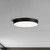 Trim 5 Inch Flush Mount Light – Black
